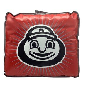 Vtg The Ohio State Buckeyes Stadium Seat Cushion Blended Cotton Felt 14” x 12”